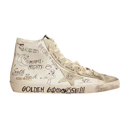 Golden Goose: Белые кроссовки  Francy