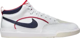 Nike: Белые кроссовки 