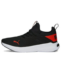 PUMA: Чёрные кроссовки 