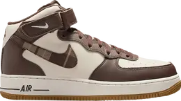 Nike: Коричневые кроссовки  Air Force 1