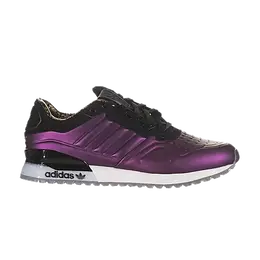 Adidas: Фиолетовые кроссовки  ZX