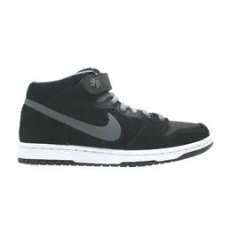 Nike: Чёрные кроссовки  Dunk