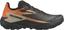 Salomon: Чёрные кроссовки 