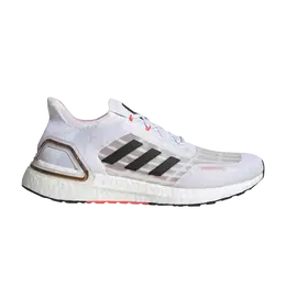 Adidas: Белые кроссовки  UltraBoost