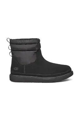 UGG: Чёрные ботинки  Classic Mini