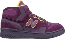 New Balance: Фиолетовые кроссовки 