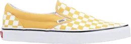 Vans: Жёлтые кеды  Classic Slip On