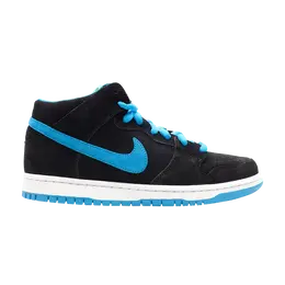 Nike: Чёрные кроссовки  Dunk