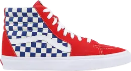 Vans: Красные кеды  Sk8-Hi