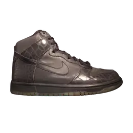Nike: Чёрные кроссовки  Dunk High