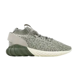 Adidas: Зелёные кроссовки  Tubular