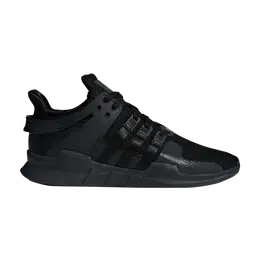 Adidas: Чёрные кроссовки  EQT Support ADV