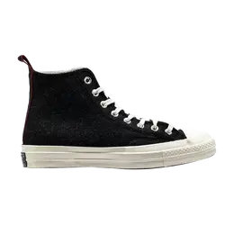 Converse: Чёрные кроссовки  Chuck 70 Hi