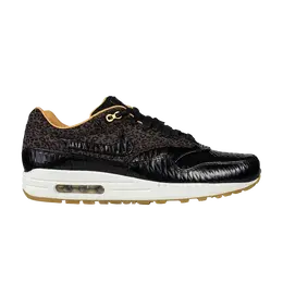 Nike: Чёрные кроссовки  Air Max 1