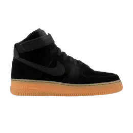 Nike: Чёрные кроссовки  Air Force 1 High
