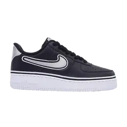 Nike: Чёрные кроссовки  Air Force 1