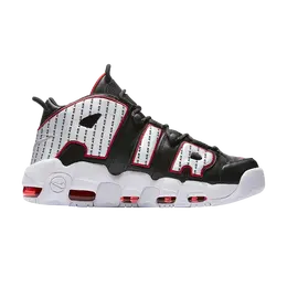 Nike: Чёрные кроссовки  Air More Uptempo