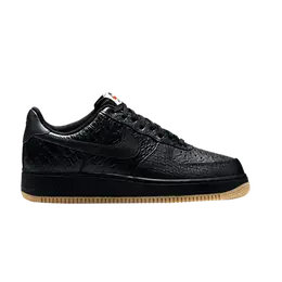 Nike: Чёрные кроссовки  Air Force 1 Low