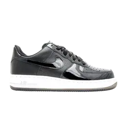 Nike: Чёрные кроссовки  Air Force 1