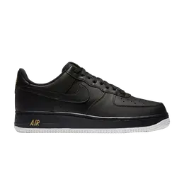 Nike: Чёрные кроссовки  Air Force 1 Low