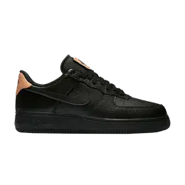 Nike: Чёрные кроссовки  Air Force 1 Low