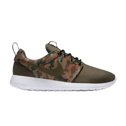 Nike: Зелёные кроссовки  Roshe One