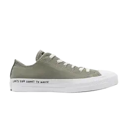 Converse: Зелёные кроссовки  Chuck Taylor All Star Ox