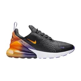 Nike: Фиолетовые кроссовки  Air Max 270