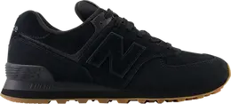 New Balance: Чёрные кроссовки  574