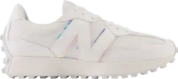 New Balance: Белые кроссовки  327