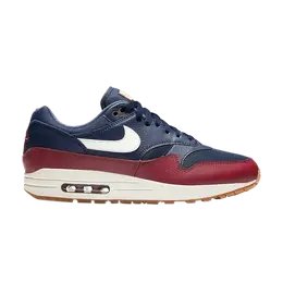 Nike: Синие кроссовки  Air Max 1