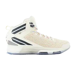 Adidas: Белые кроссовки  Derrick Rose