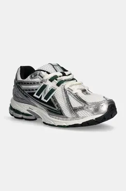 New Balance: Белые кроссовки 