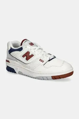 New Balance: Бежевые кроссовки  550