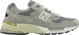 New Balance: Серые кроссовки  992