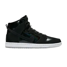 Nike: Чёрные кроссовки  Dunk High