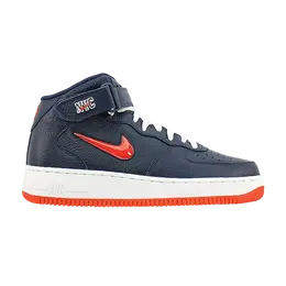 Nike: Синие кроссовки  Air Force 1