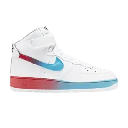 Nike: Голубые кроссовки  Air Force 1 High