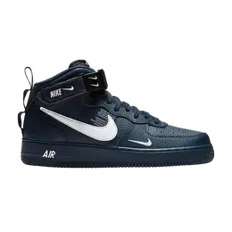 Nike: Синие кроссовки  Air Force 1