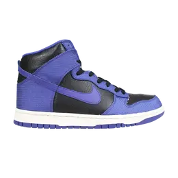 Nike: Фиолетовые кроссовки  Dunk High