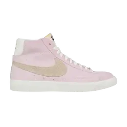 Nike: Розовые кроссовки  Blazer Mid Premium