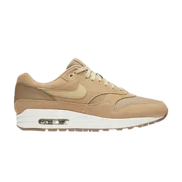 Nike: Коричневые кроссовки  Air Max 1 Premium