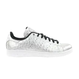 Adidas: Серебристые кроссовки  Stan Smith
