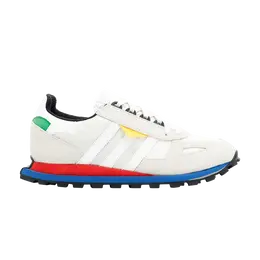 Adidas: Белые кроссовки  Racing 1