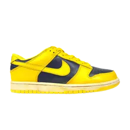 Nike: Жёлтые кроссовки  Dunk Low