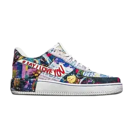 Nike: Серые кроссовки  Air Force 1