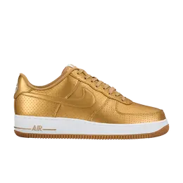 Nike: Золотые кроссовки  Air Force 1 Low