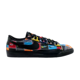 Nike: Чёрные кроссовки  Blazer Low
