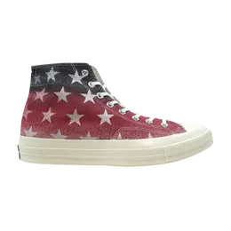 Converse: Серые кроссовки  Chuck 70 Hi