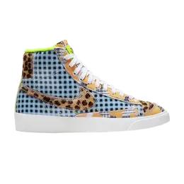 Nike: Синие кроссовки 